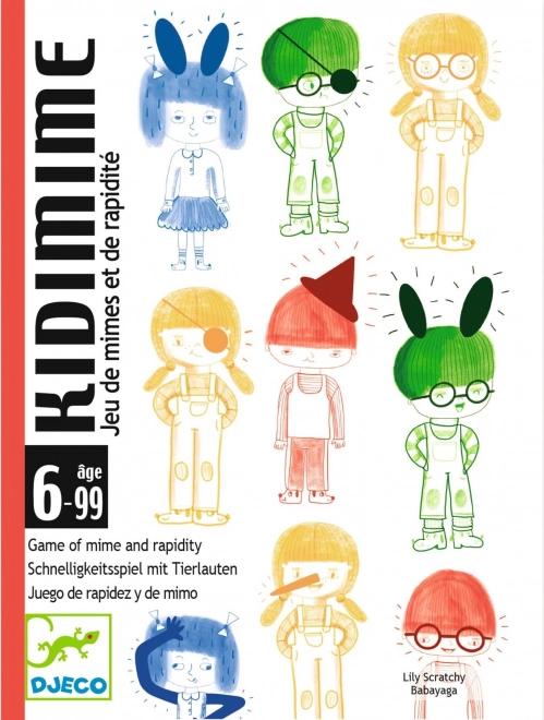 Karetní hra Kidimime - Hádej, kdo jsem