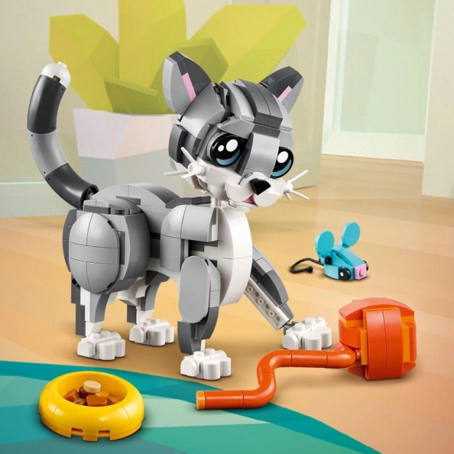 lego creator 3v1 psotná kočka stavebnice