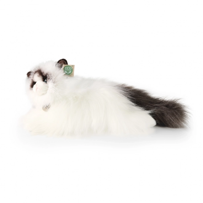 Plyšová kočka Ragdoll 35 cm ekologická