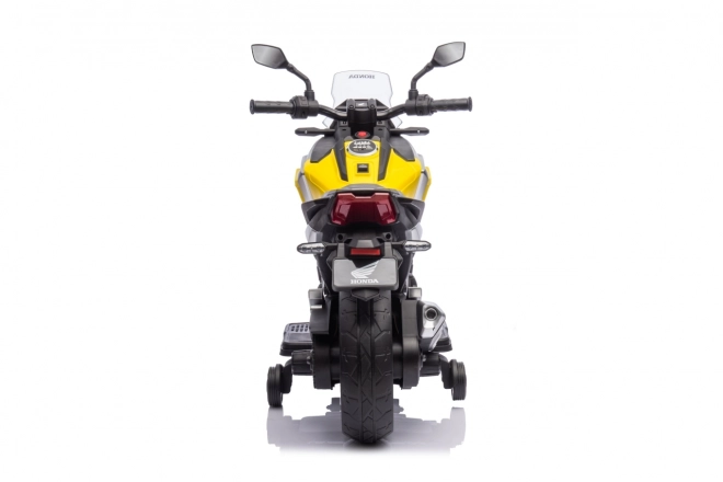 Motocykl Honda NC750X žlutý