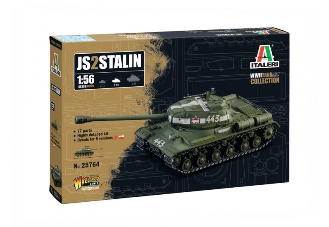 Plastikový model Josif Stalin JS-2 1/56