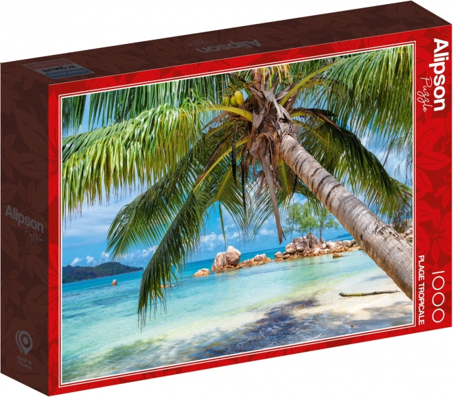 Puzzle tropická pláž