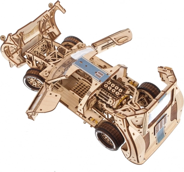 Ugears 3D dřevěné mechanické puzzle Endurance Racer