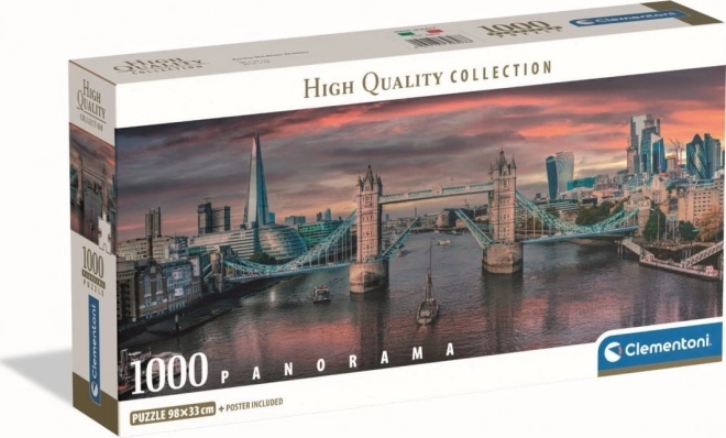 Panoramatické puzzle Přes řeku