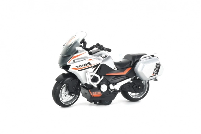 Motorka s natahovacím mechanizmem