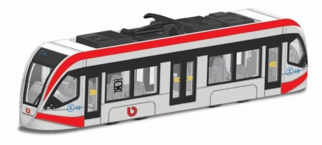 Bburago městský autobus a tramvaje