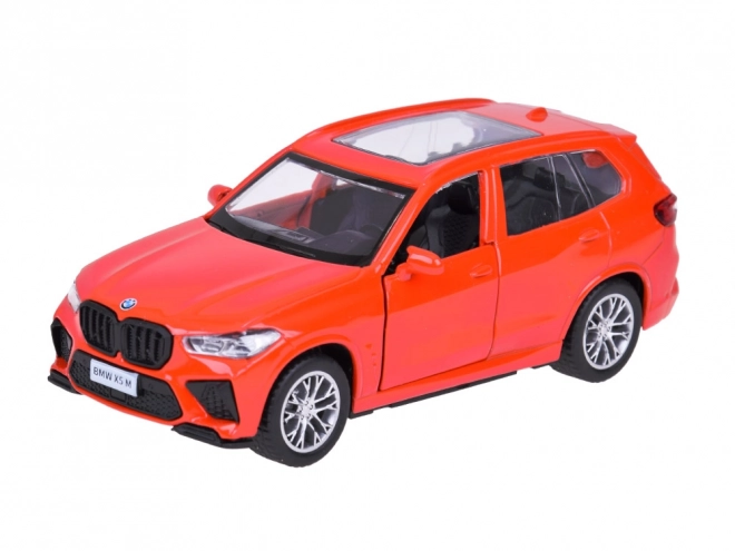Kovový sběratelský model auta BMW X5M v měřítku 1:43