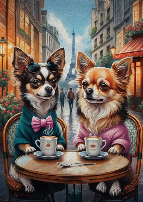 Puzzle Stylové Tlapky 260 dílků