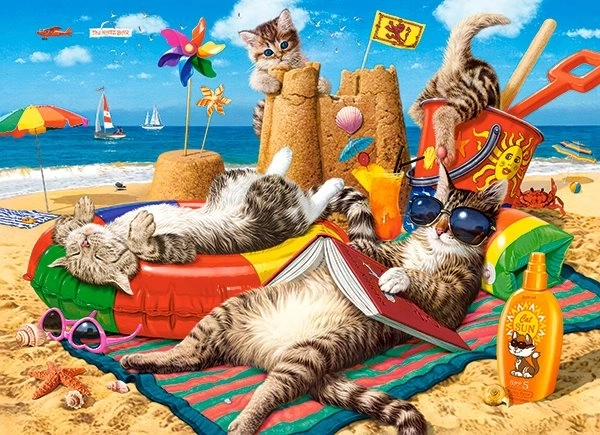 Puzzle Letní Vibrace 300 Dílky