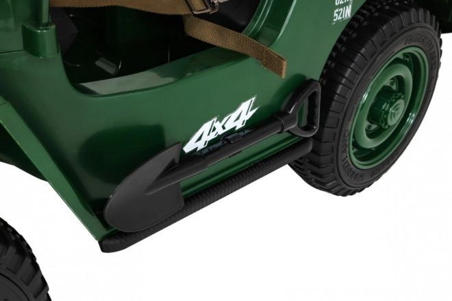 Dětský vojenský retro terénní vůz 4x4