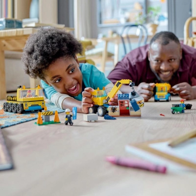 LEGO City 60391 Nákladní auta a jeřáb s demoliční koulí