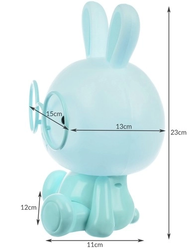 Dětská noční LED lampa ve tvaru králíka
