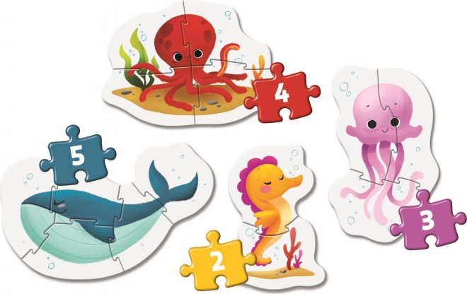 Moje první puzzle - Mořský život