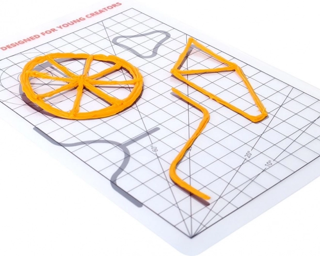 Šablona pro 3D pero 3Doodler Start+ 14,8 × 21 cm