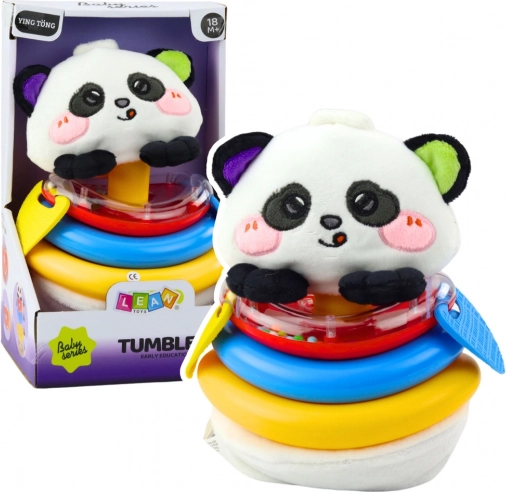 Houpací hračka s kroužky Panda
