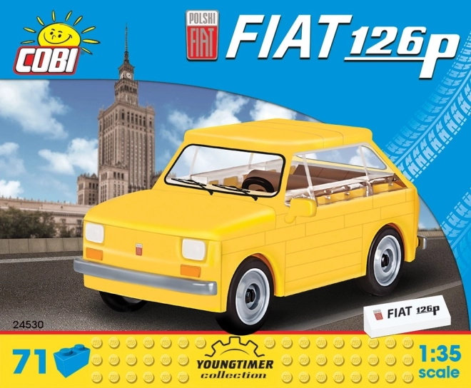 Stavebnice 71 prvků Polski Fiat 126P