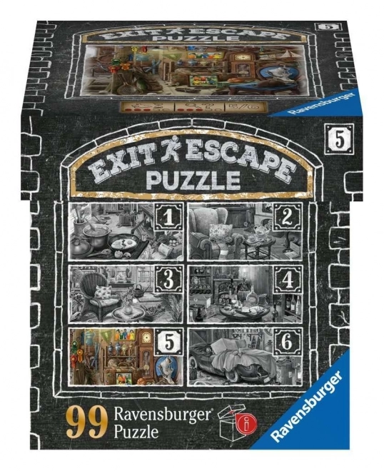 Exit Puzzle: Podkroví 99 dílků