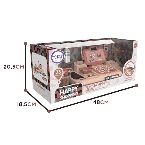 Dětská pokladna s doplňky Woopie