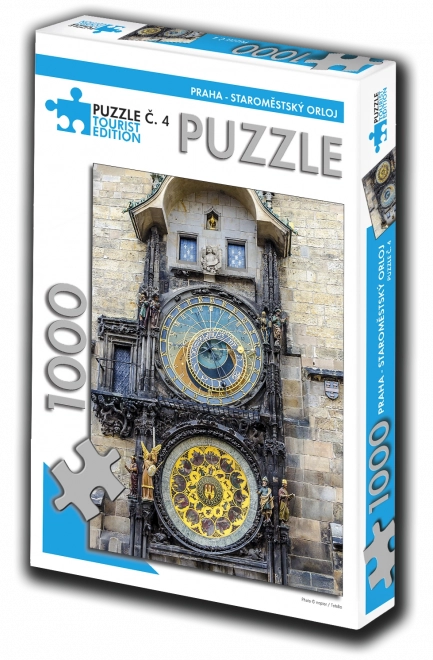 Puzzle Praha - Staroměstský orloj 1000 dílků
