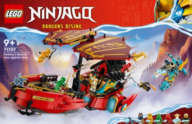 Konstrukční sada LEGO Ninjago Perla osudu - závod s časem