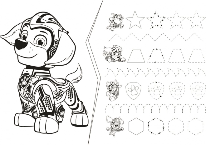 Puzzle SUPER MAXI oboustranné Psí tým v akci Tlapková patrola/Paw patrol 24 dílků v krab. 40x27x6cm