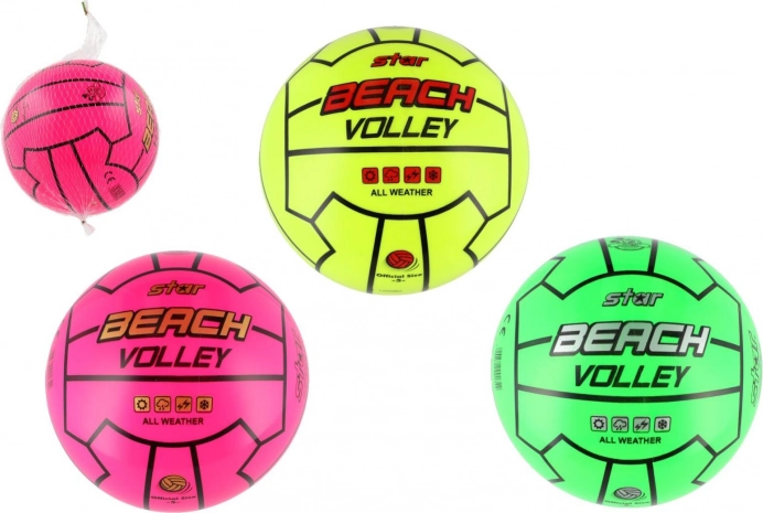 plážový volejbalový míč STAR 23 cm, neonové barvy