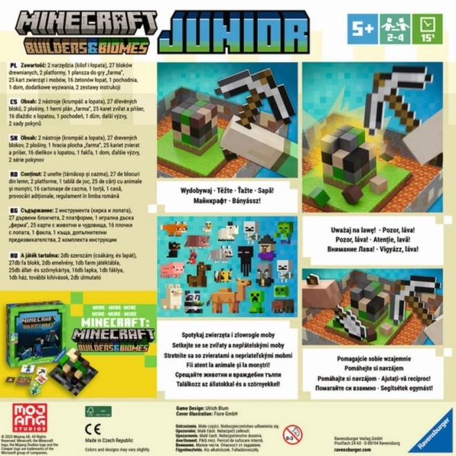 Minecraft: stavitelé a biomy Junior