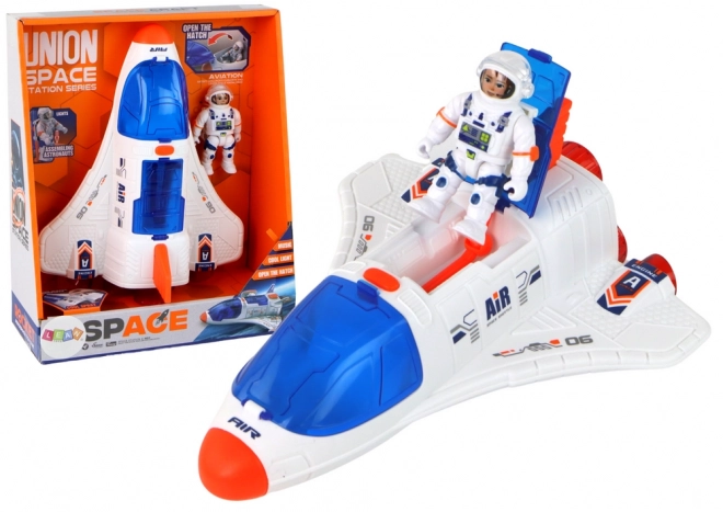 Vesmírná mise Kosmická raketa Kosmonaut Set 2 ELE