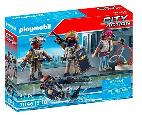 Sada figurek speciálního vojska City Action
