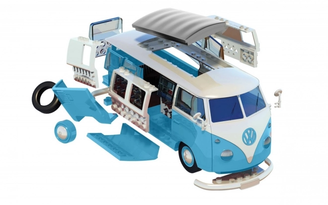 Model VW Camper Van od Airfix na rychlý složení