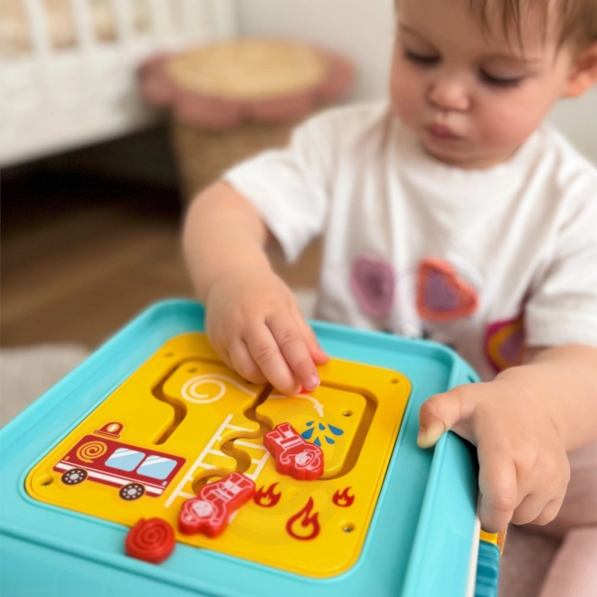 Montessori aktivní kostka 6v1