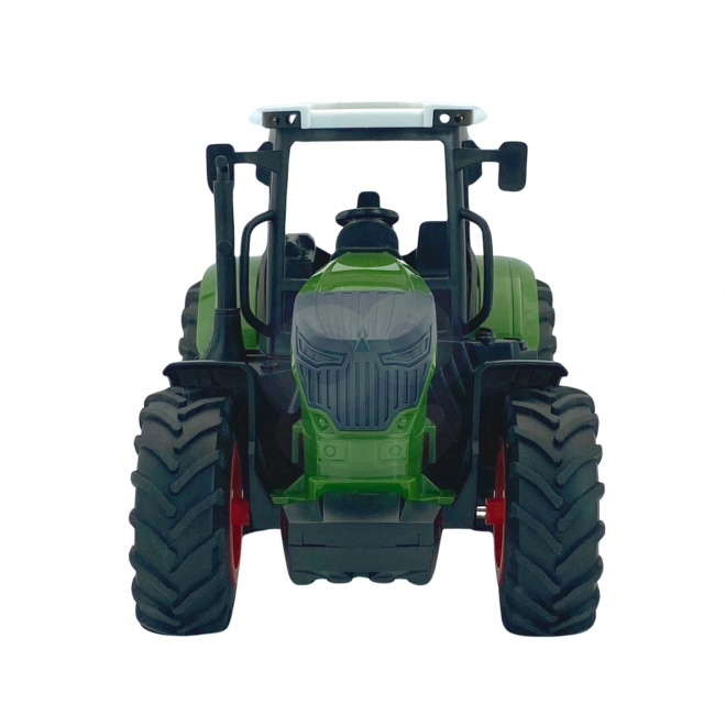 Woopie zelený traktor s gumovými koly
