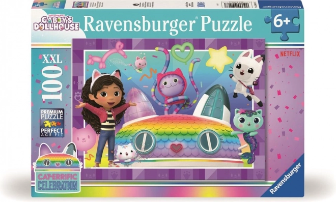 Puzzle Gábinin kouzelný domek XXL 100 dílků od Ravensburger