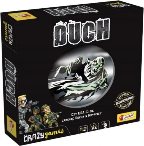 Lisciani Crazy Games: kooperativní desková hra Duch