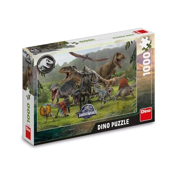 Dinosaurí skládačka Jurský svět 1000 dílků
