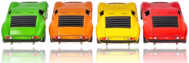 Kovový model Lamborghini Miura P400 SV 1971