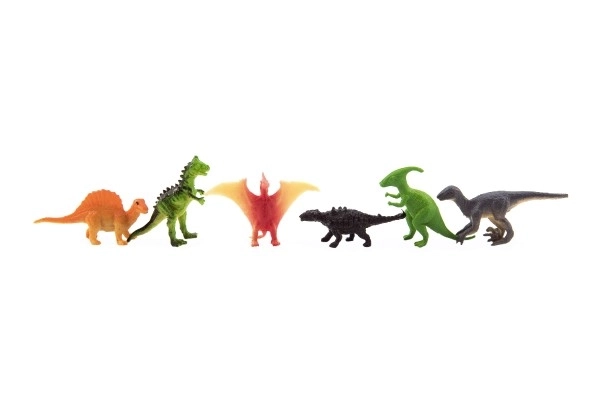 Mini dinosauři – plastové figurky 6-7 cm, 12 ks