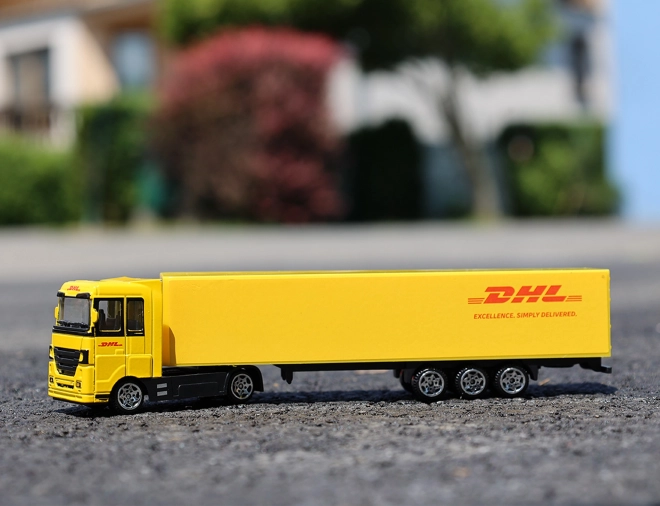 Kamion s návěsem DHL 19 cm