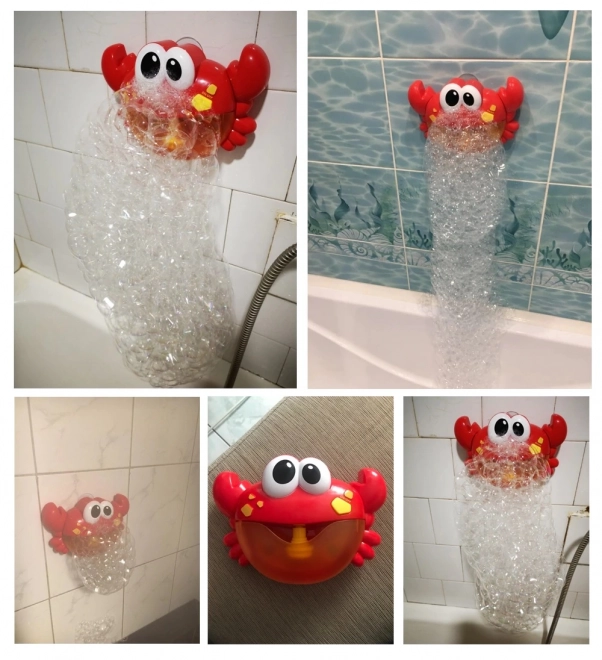 Bublinková žába do koupele – Krab