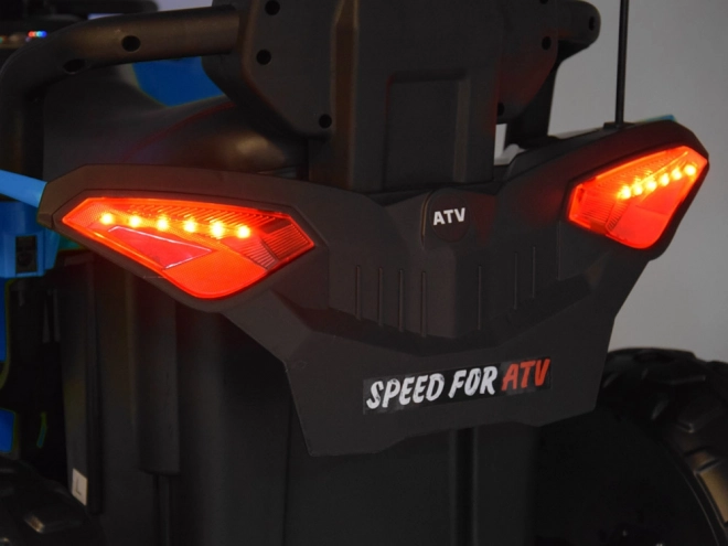 Velky akumulátorový čtyřkolka pro děti 4x4 modrá