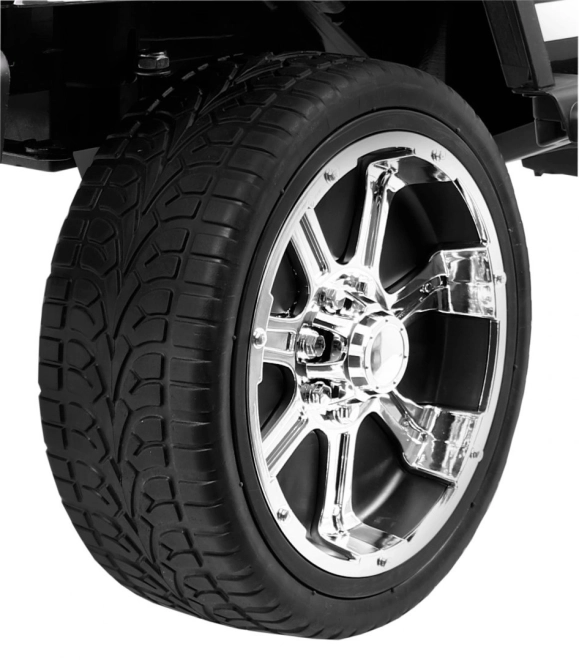 Dětské terénní autíčko Raptor Drifter s 4x4 pohonem a LED světly
