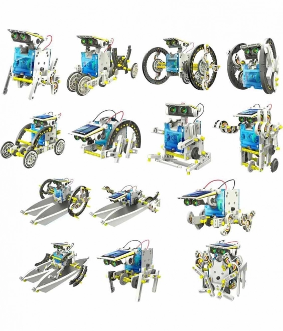 Solární robotická stavebnice 14v1