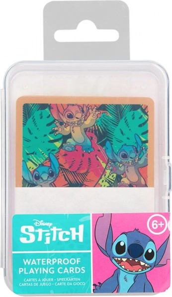 Stitch hrací karty voděodolné