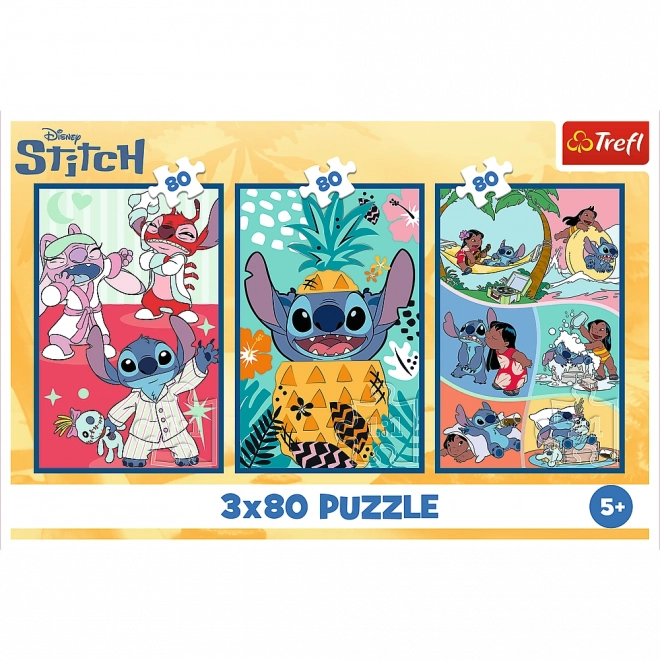 Puzzle Svět Stitche od Trefl