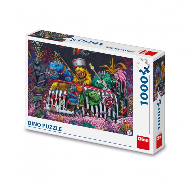 Puzzle příšerky na výletě