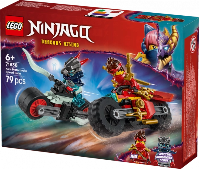 Lego Ninjago Kai a Závody na Motorkách
