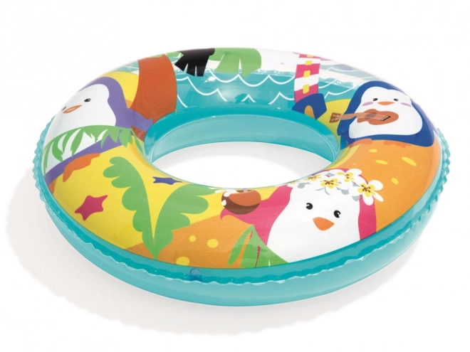 Nafukovací kruh pro děti Sea Adventures Bestway – Tučňák