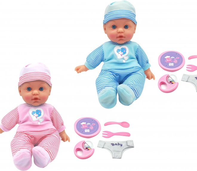 Miminko se zvuky a doplňky 41 cm