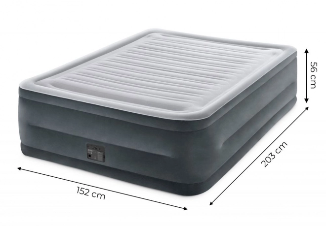 Dvoulůžková matrace s automatickou pumpou - 203x152cm INTEX