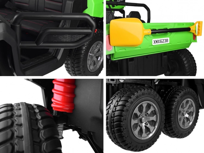 Elektrické autíčko Farmer Truck Speed 900 – Zelená